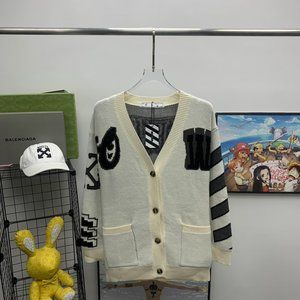 Off-White fashion retro trendy sweater